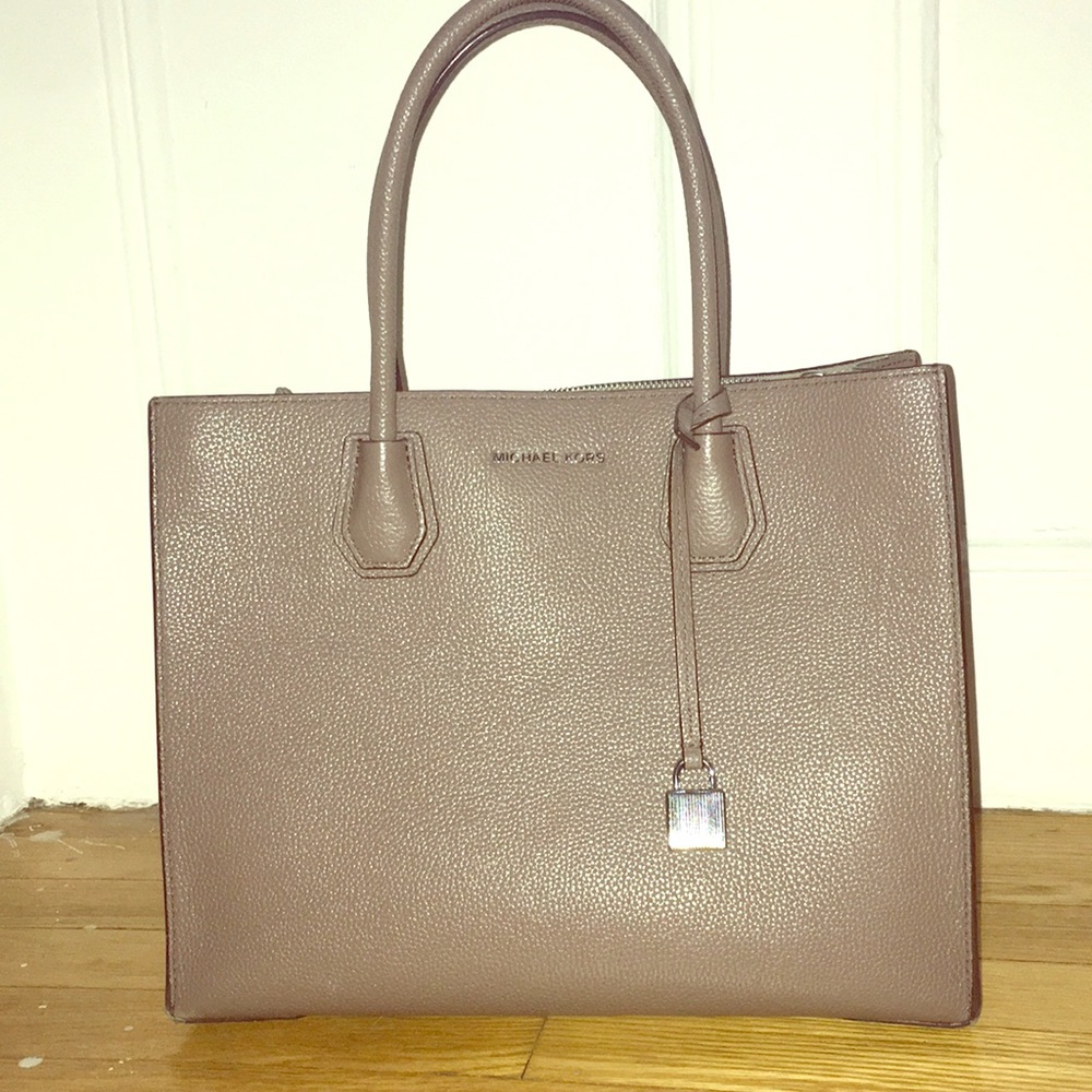 Michael Kors medium size tote or crossbody - grey